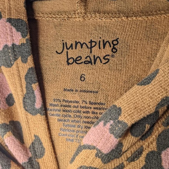 Jumping Beans Tie-Front Hoodie Size 6 - Picture 4 of 4